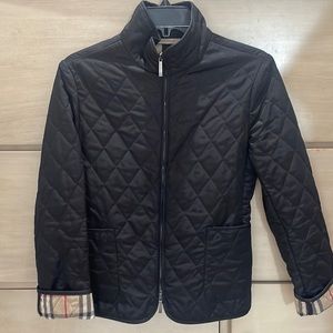 Black Burberry jacket